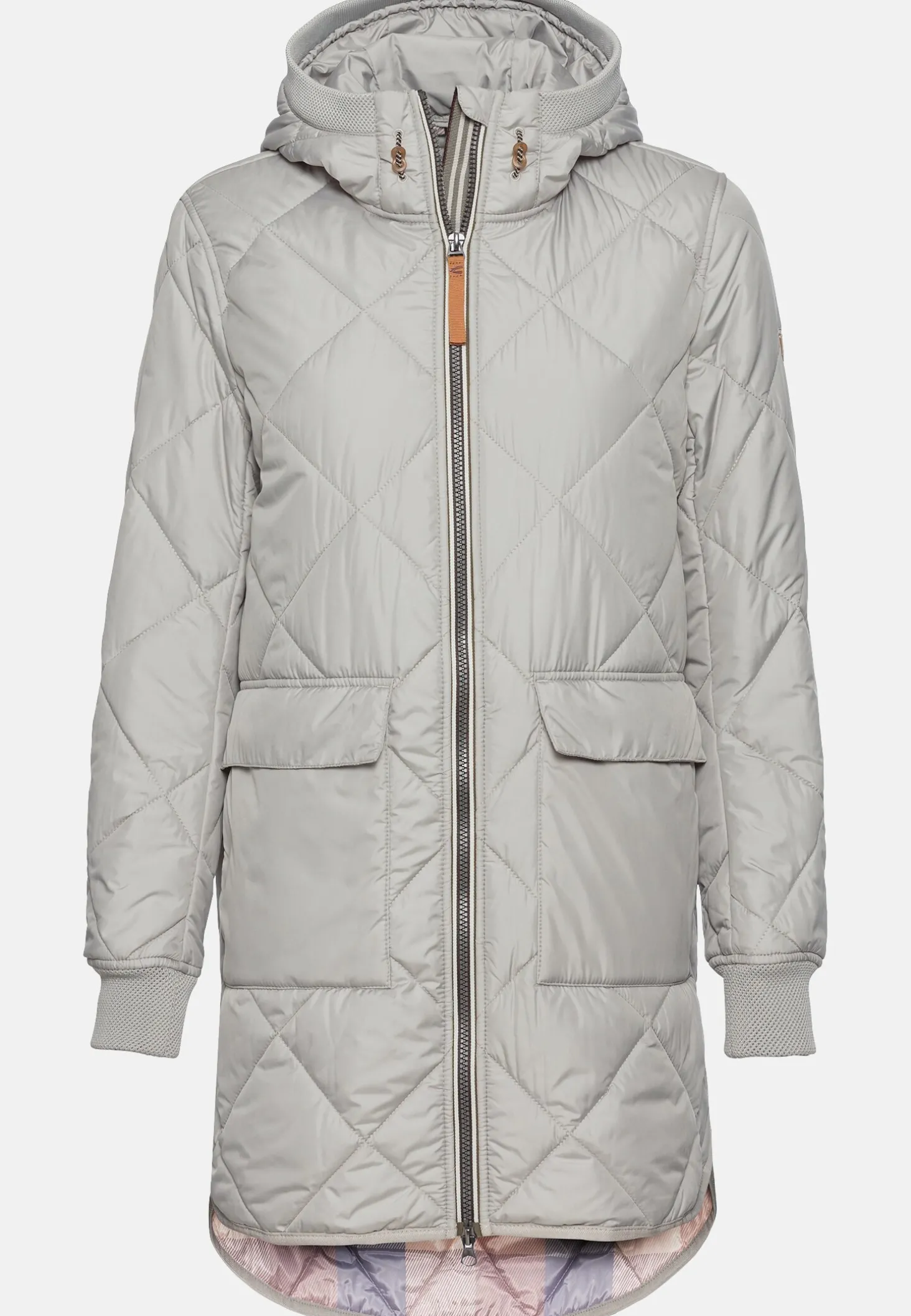 Steppmantel aus recyceltem Polyester