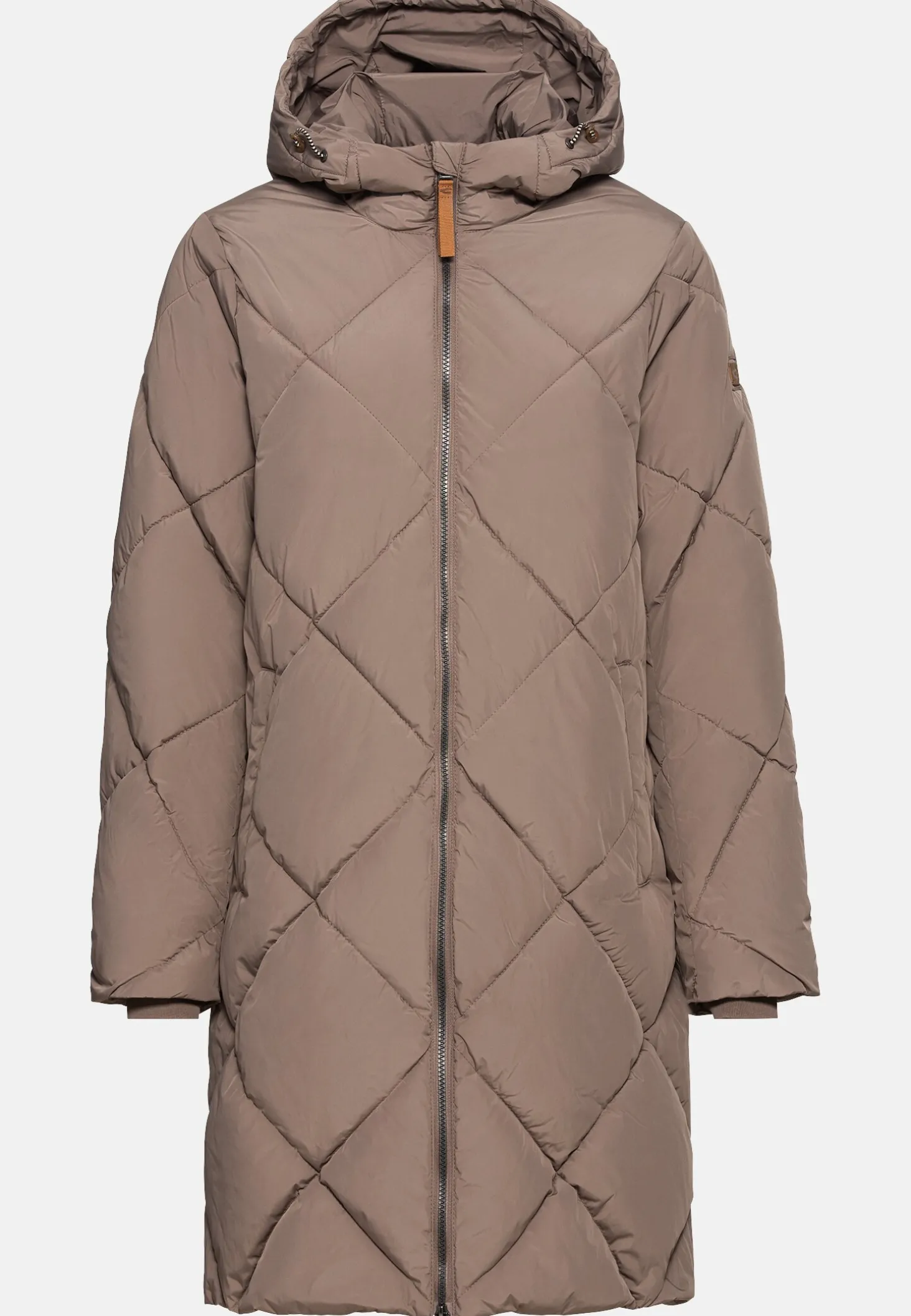 Steppmantel aus recyceltem Polyester