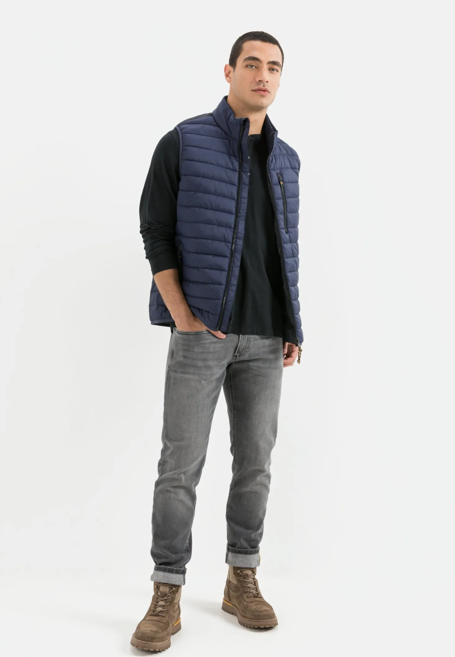 Steppweste aus einem recyceltem Polyester