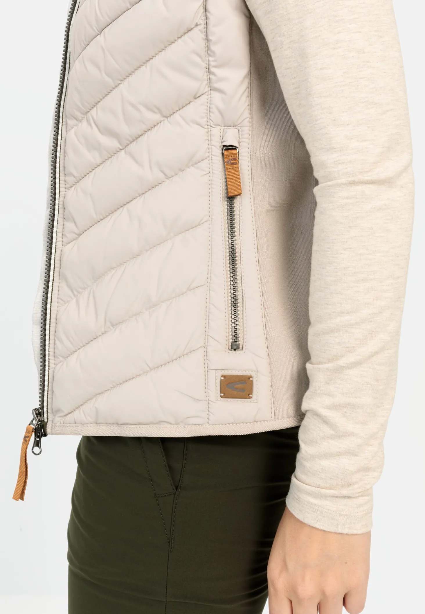 Steppweste aus recyceltem Polyester