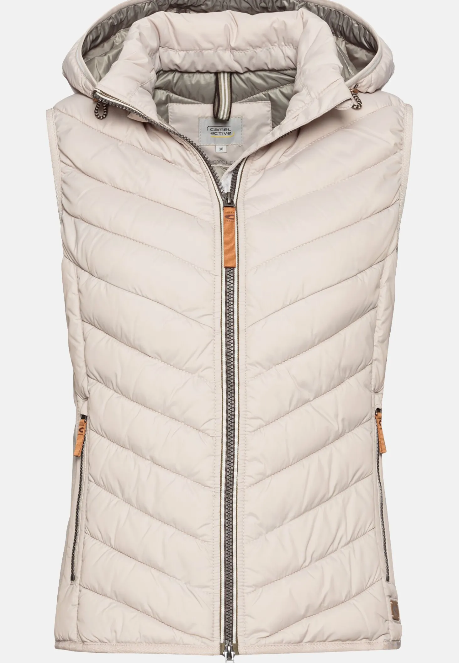 Steppweste aus recyceltem Polyester