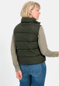 Steppweste aus recyceltem Polyester