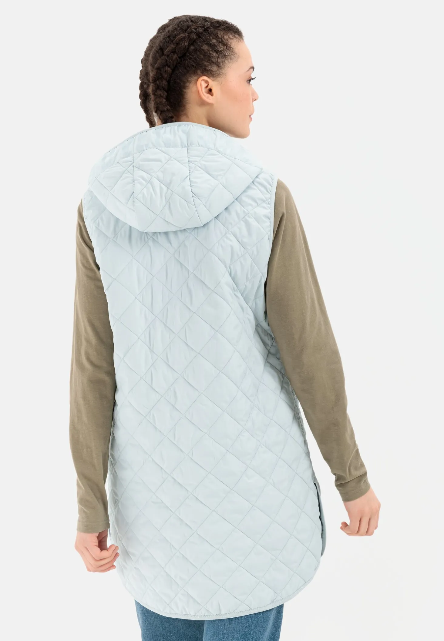 Steppweste aus recyceltem Polyester