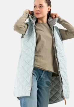 Steppweste aus recyceltem Polyester