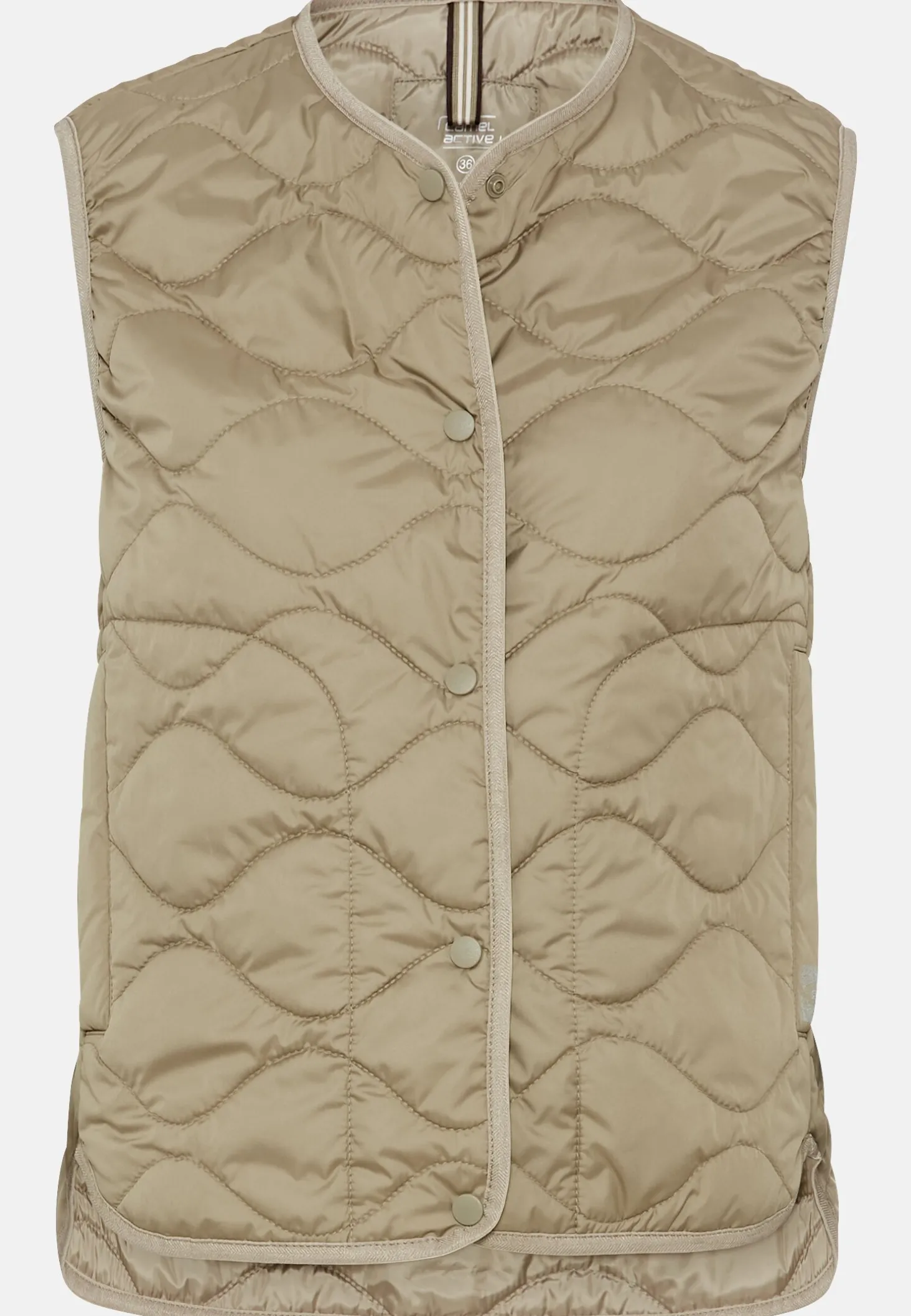 Steppweste aus recyceltem Polyester