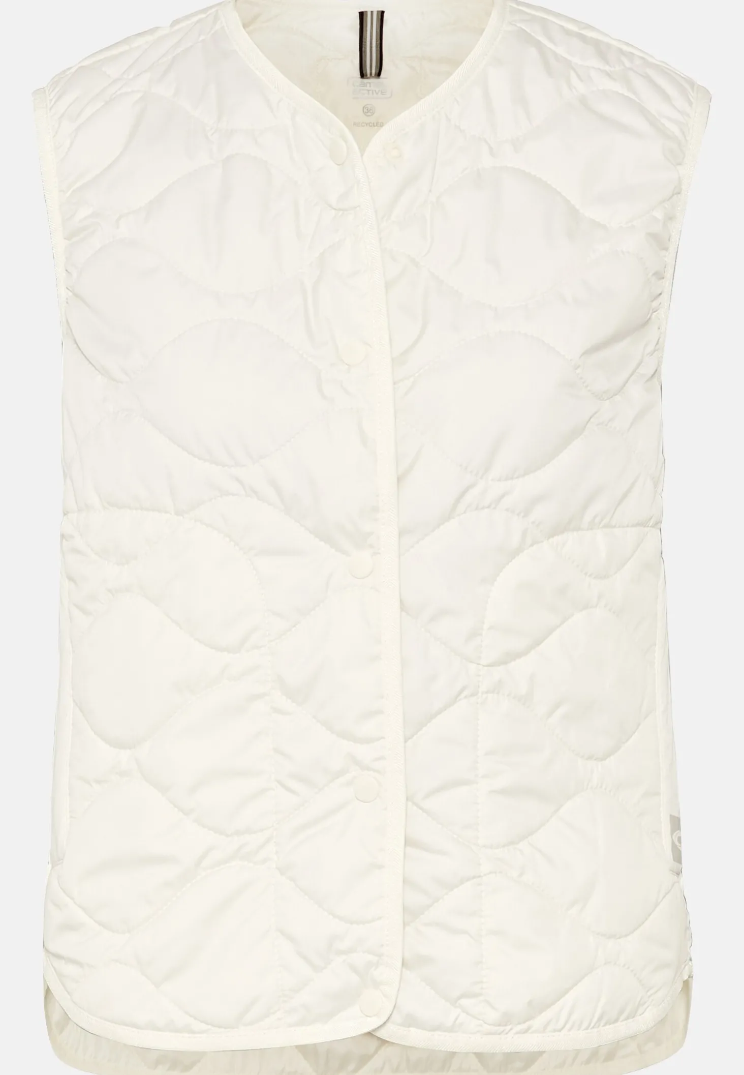 Steppweste aus recyceltem Polyester