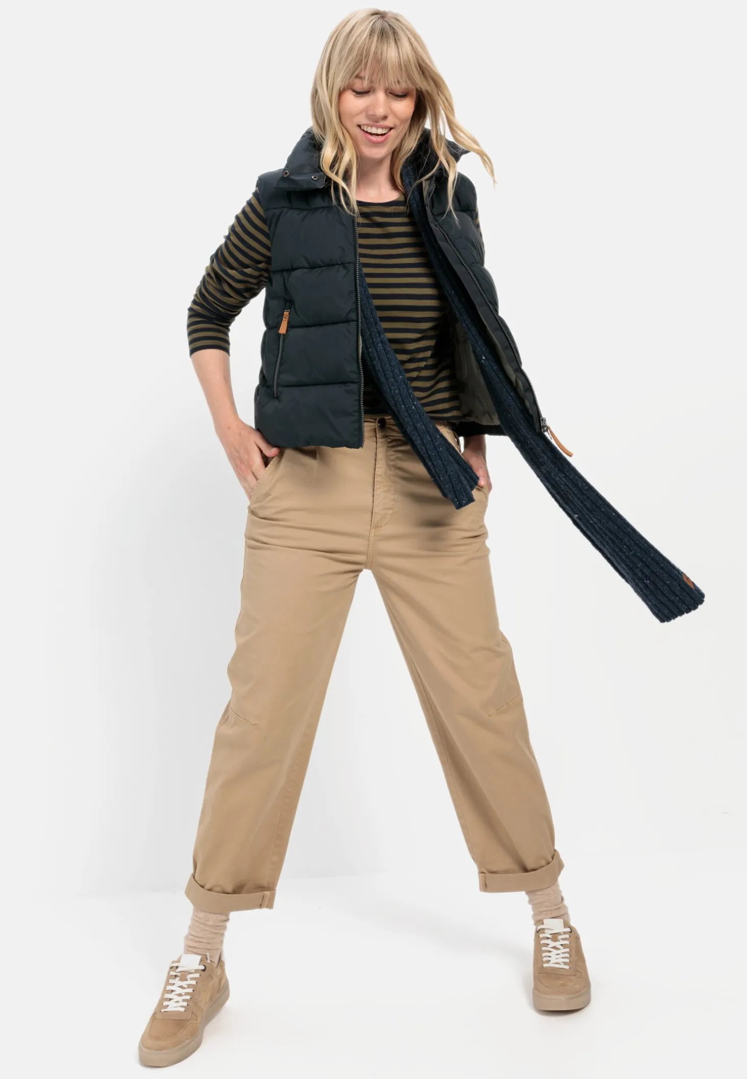 Steppweste aus recyceltem Polyester