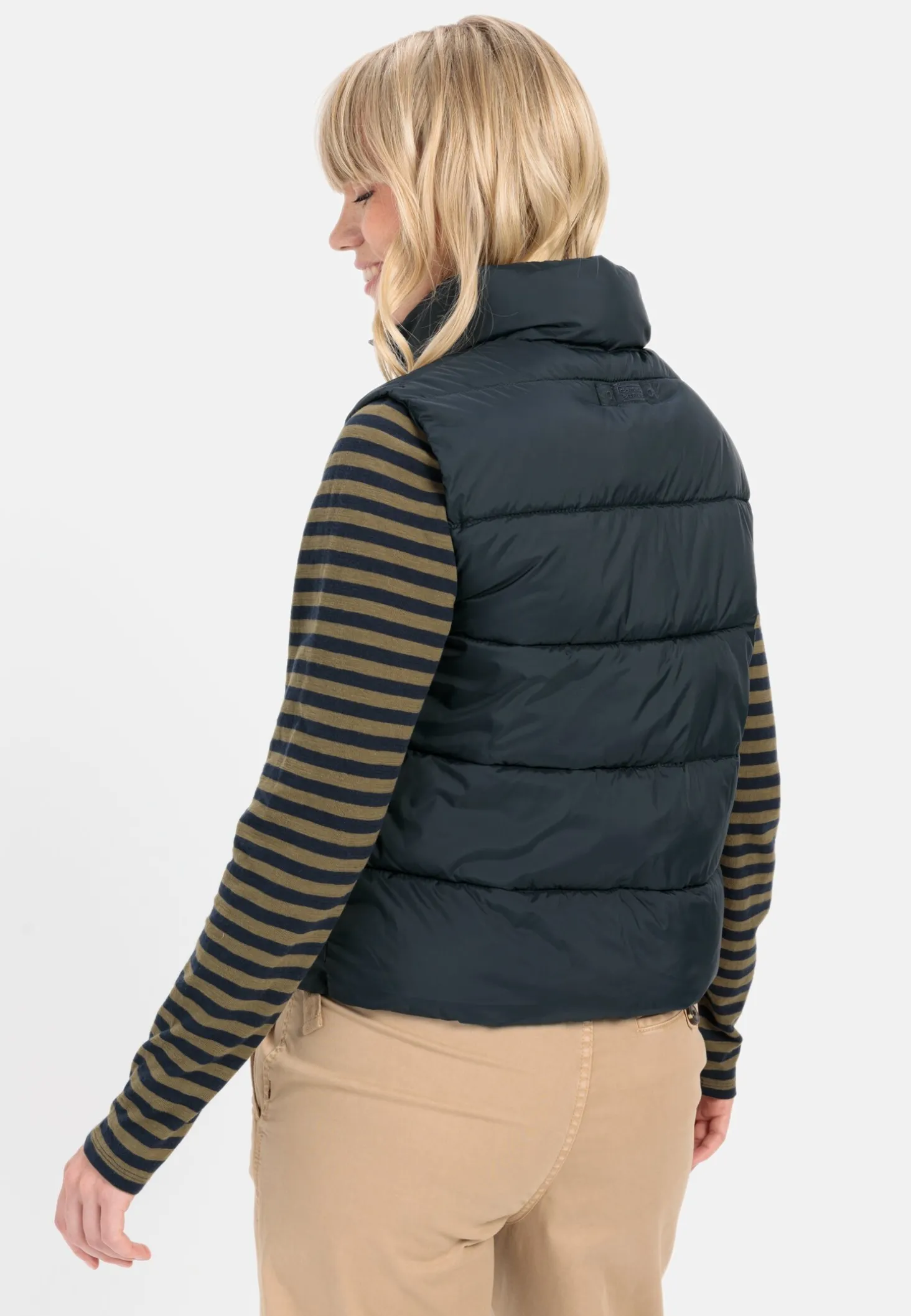 Steppweste aus recyceltem Polyester