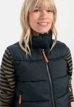 Steppweste aus recyceltem Polyester