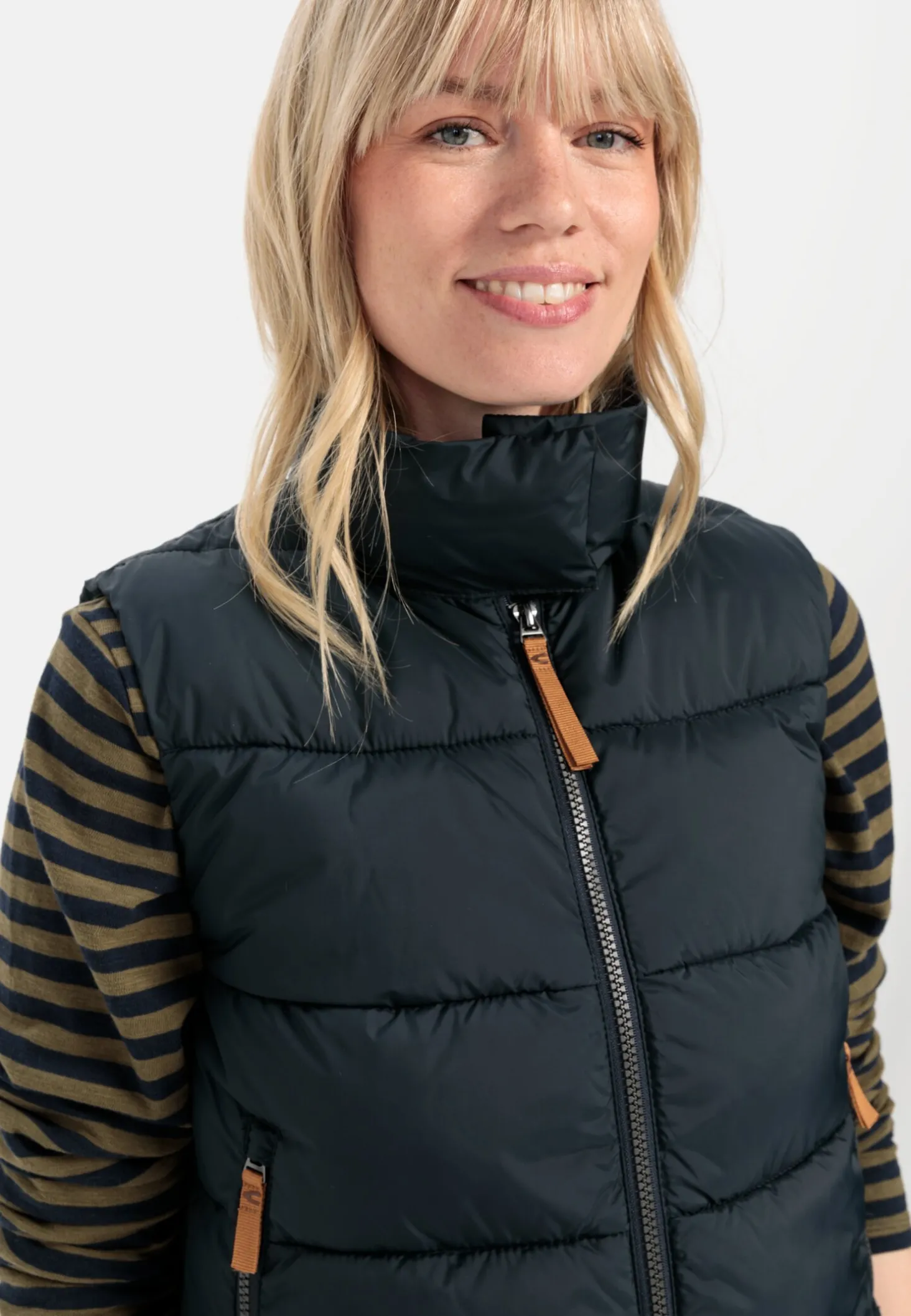 Steppweste aus recyceltem Polyester