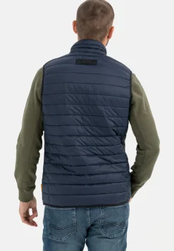 Steppweste mit horizontaler Steppung aus recyceltem Polyester