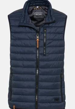 Steppweste mit horizontaler Steppung aus recyceltem Polyester