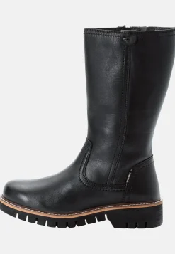 Stiefel aus Leder mit Reißverschluss