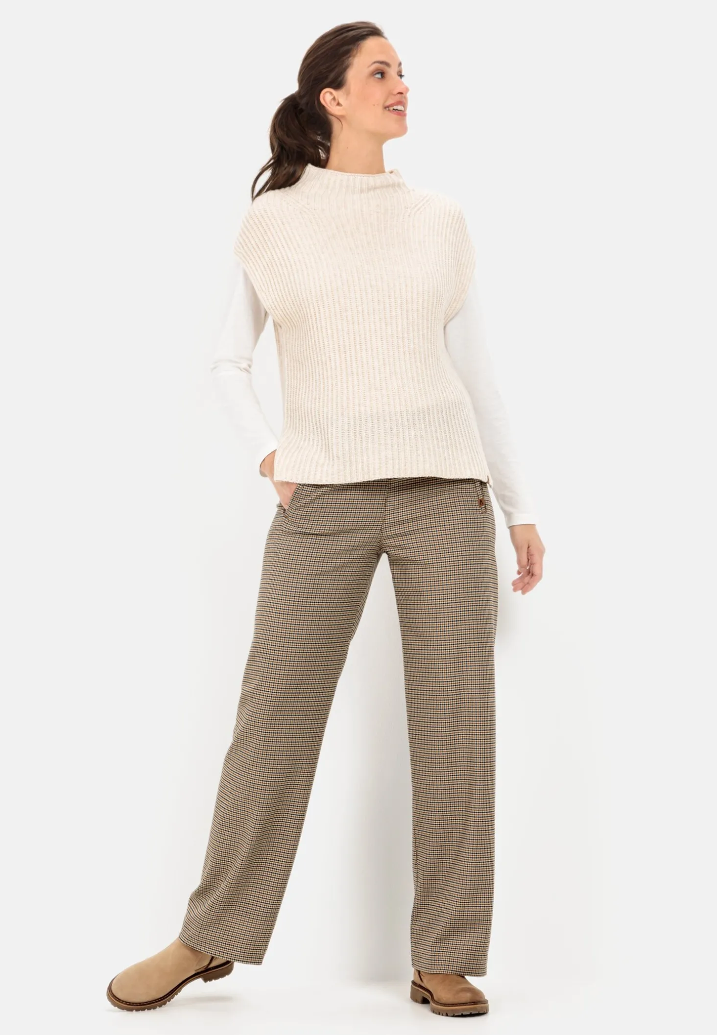 Straight Fit Hose mit Gummizug