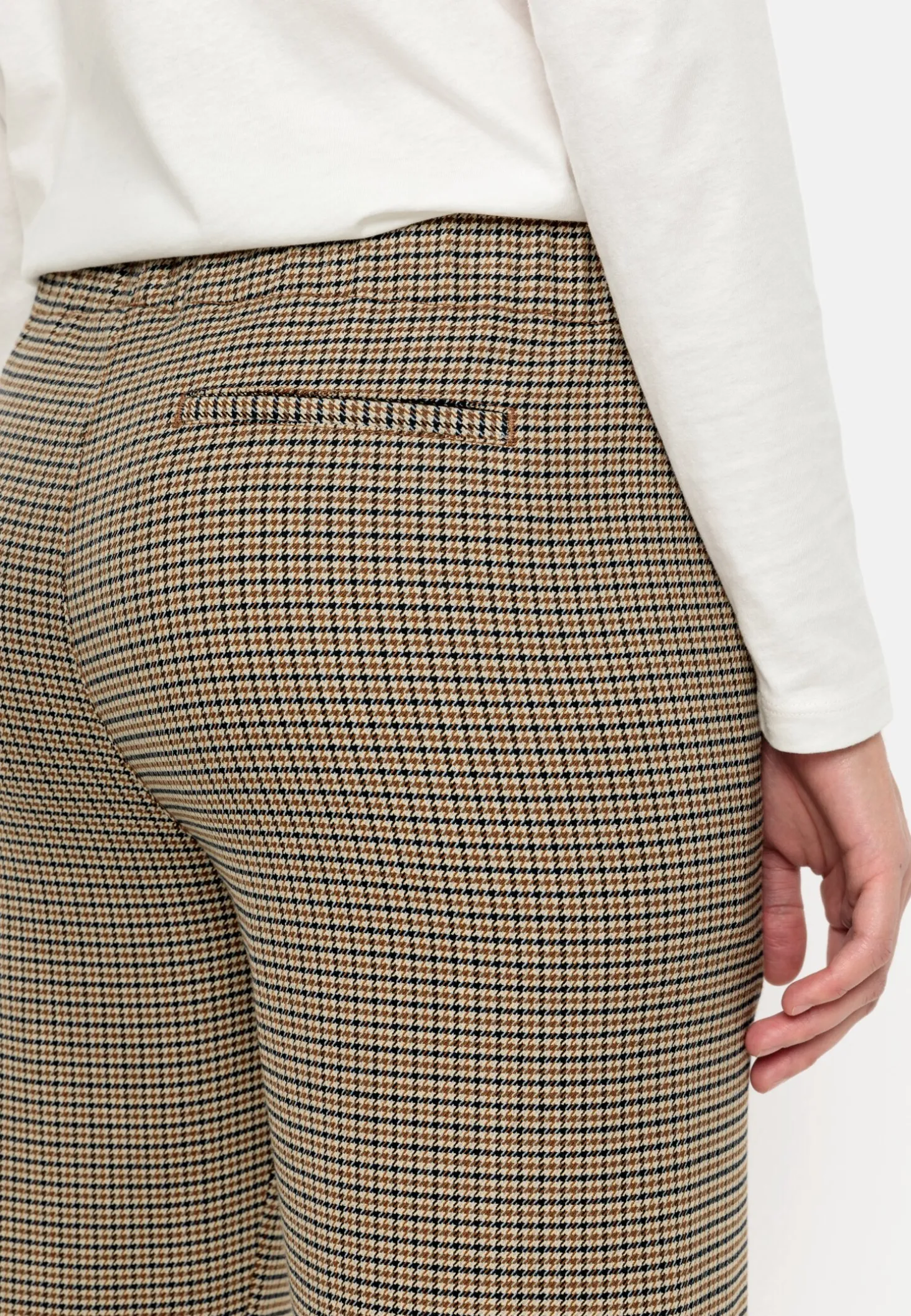 Straight Fit Hose mit Gummizug