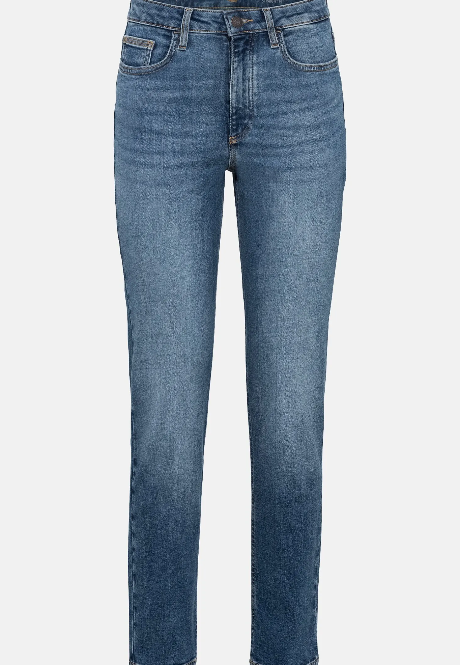 Straight Fit 5-Pocket Jeans