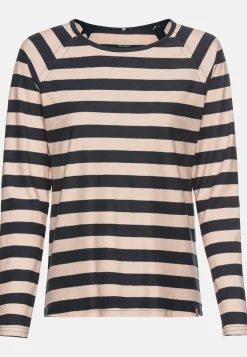 Streifenshirt aus reiner Baumwolle