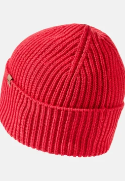 Strick-Beanie aus reiner Baumwolle