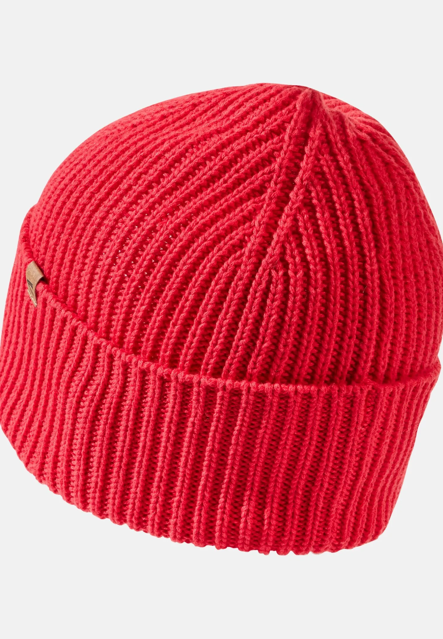 Strick-Beanie aus reiner Baumwolle