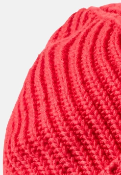 Strick-Beanie aus reiner Baumwolle