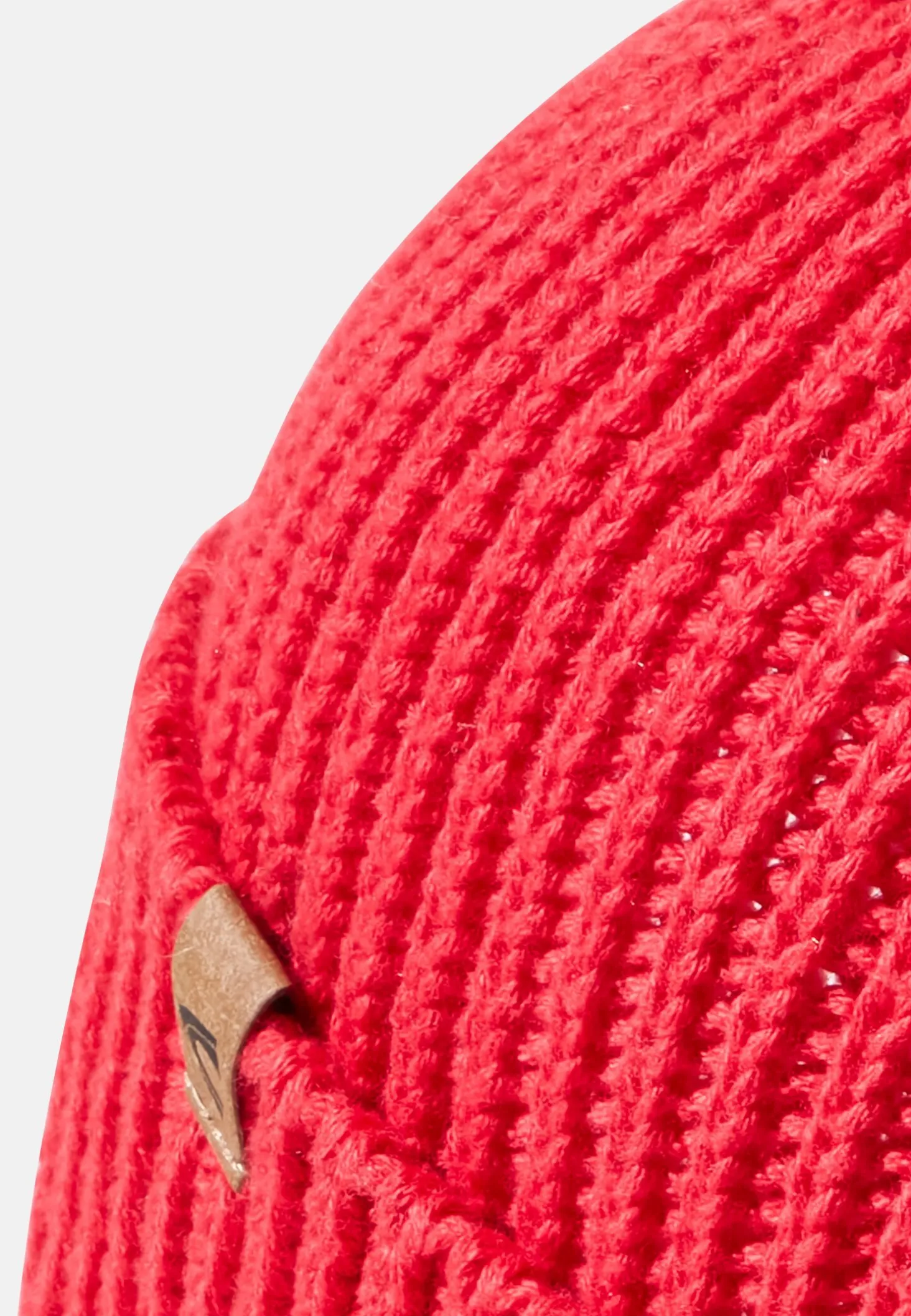 Strick-Beanie aus reiner Baumwolle