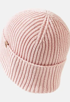 Strick-Beanie aus reiner Baumwolle