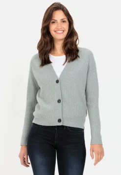 Strickcardigan mit Raglanärmel