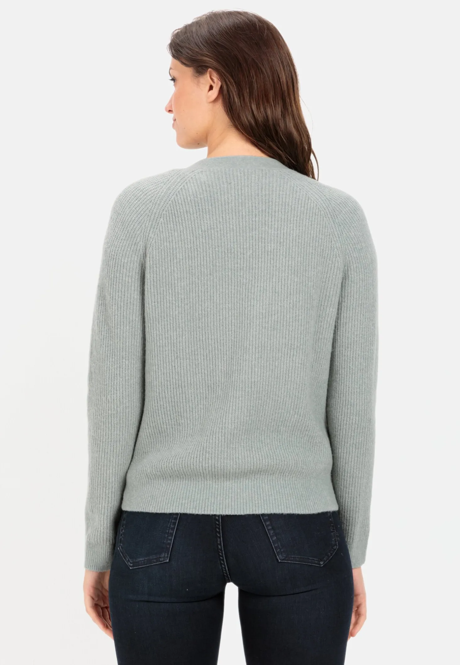 Strickcardigan mit Raglanärmel