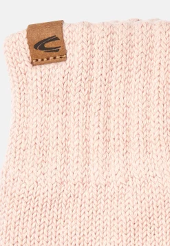 Strickhandschuhe aus einem Baumwoll-Kaschmir-Mix