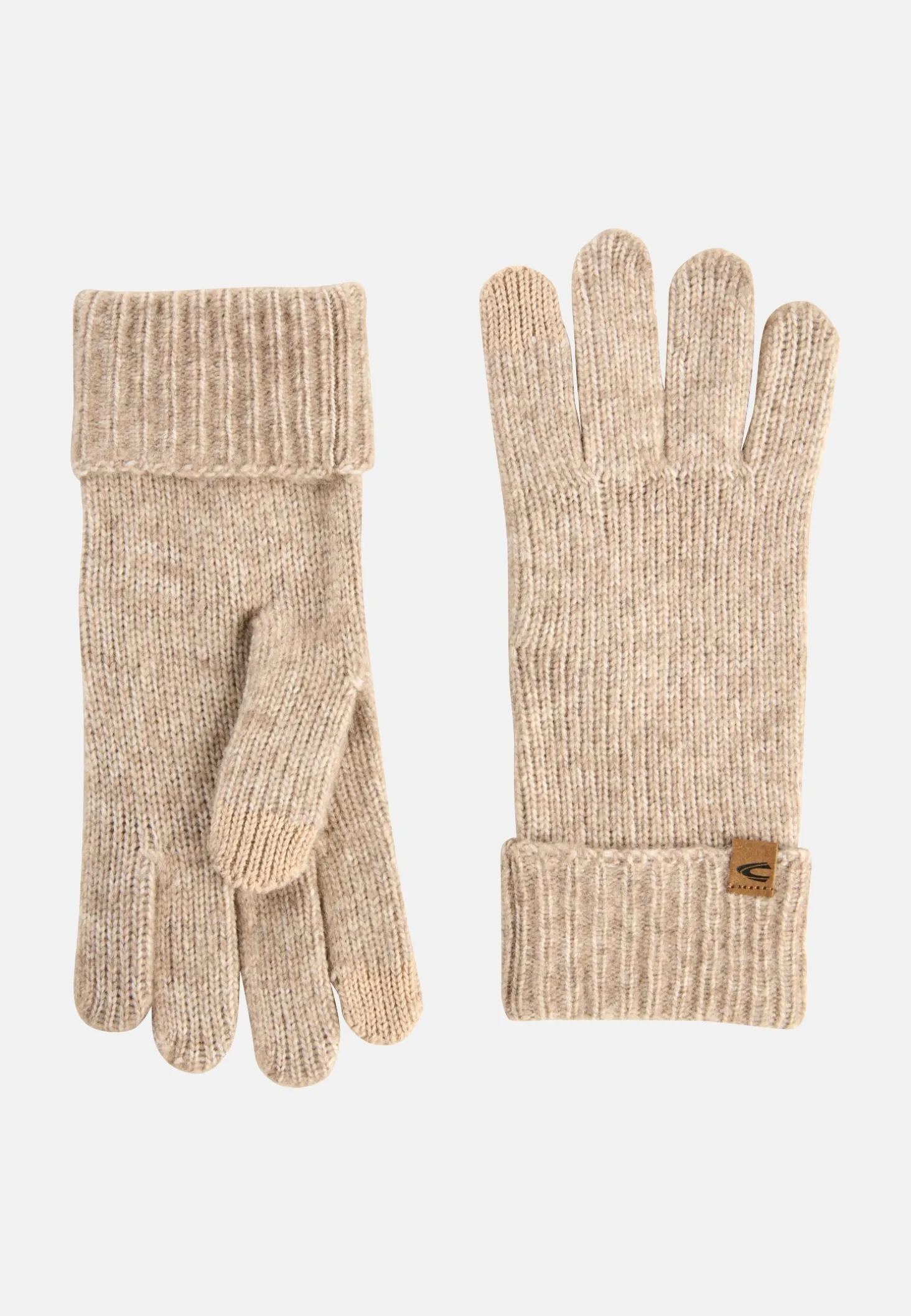 Strickhandschuhe aus weichem Materialmix