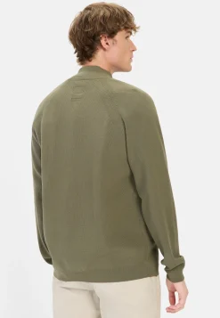 Strickjacke aus atmungsaktivem Polyester
