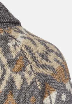 Strickjacke aus Baumwollmix