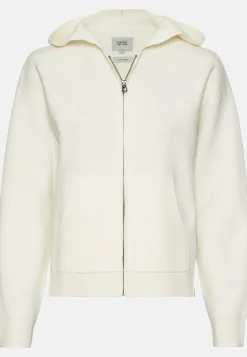 Strickjacke mit Kapuze