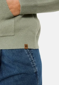 Strickjacke mit Kapuze