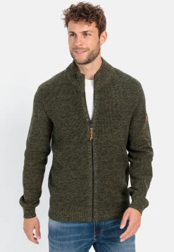 Strickjacke mit Reißverschluss