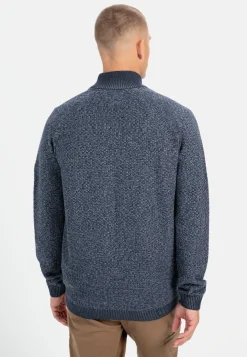 Strickjacke mit Reißverschluss