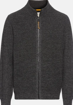Strickjacke mit Reißverschluss