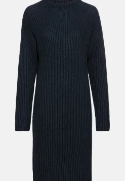 Strickkleid mit Stehkragen