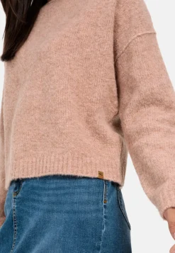 Strickpullover aus einem Wollmix
