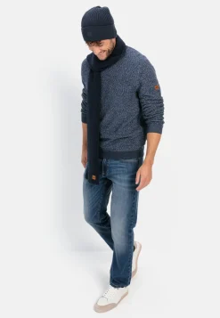 Strickpullover aus einem Baumwollmix