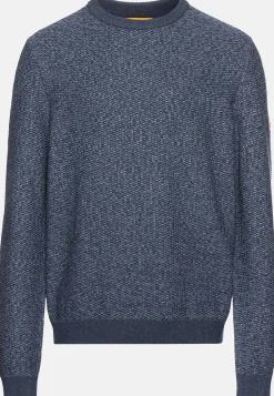 Strickpullover aus einem Baumwollmix
