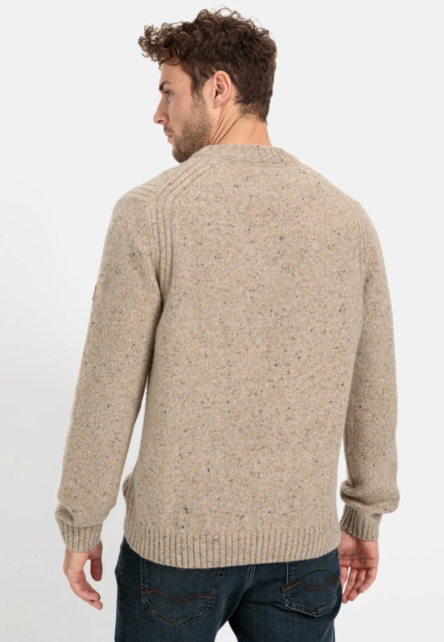 Strickpullover aus Merinowolle
