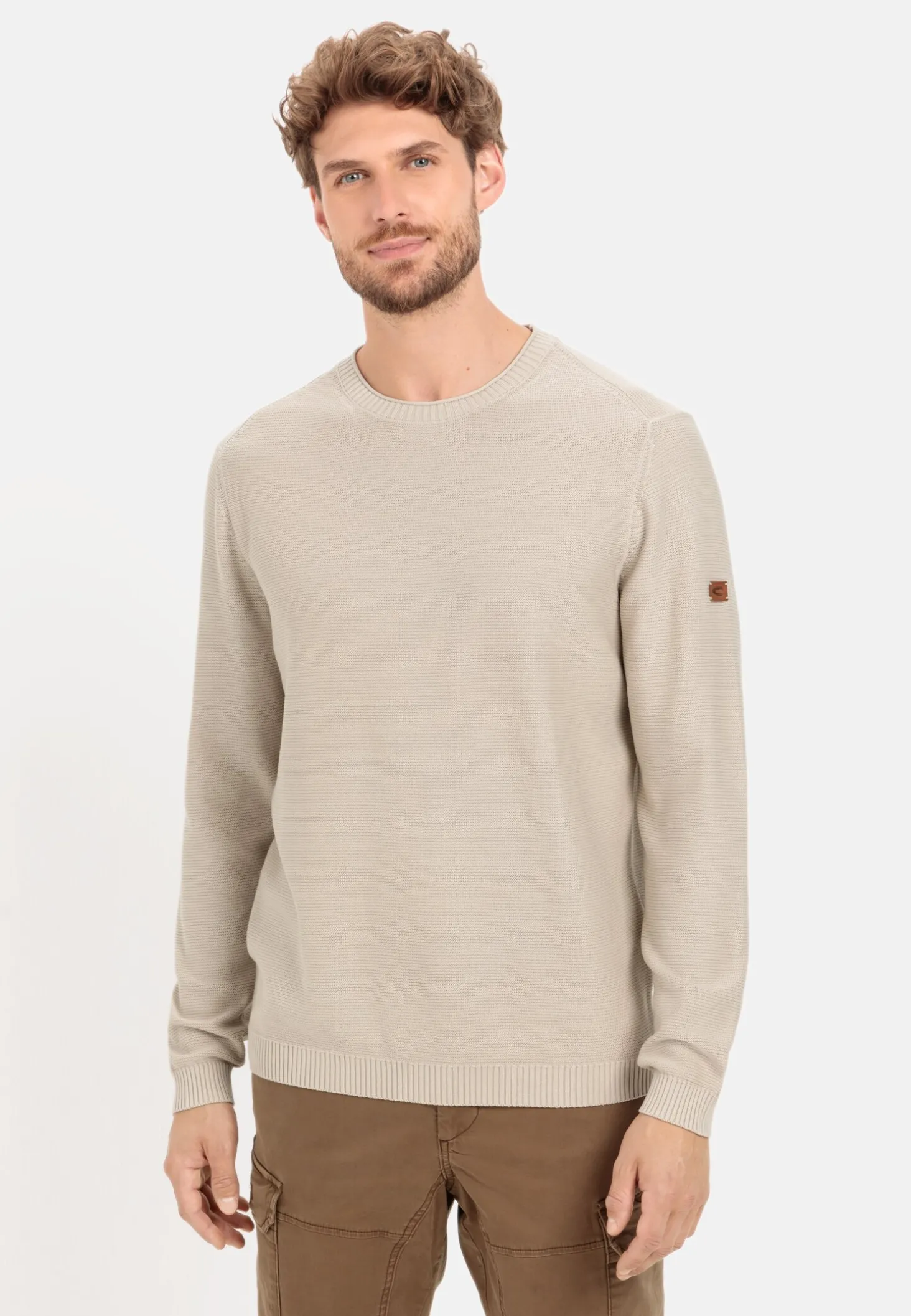 Strickpullover aus Organic Cotton