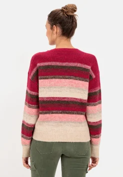Strickpullover aus recyceltem Materialmix