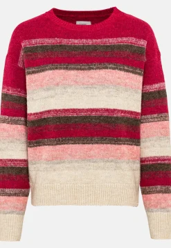 Strickpullover aus recyceltem Materialmix