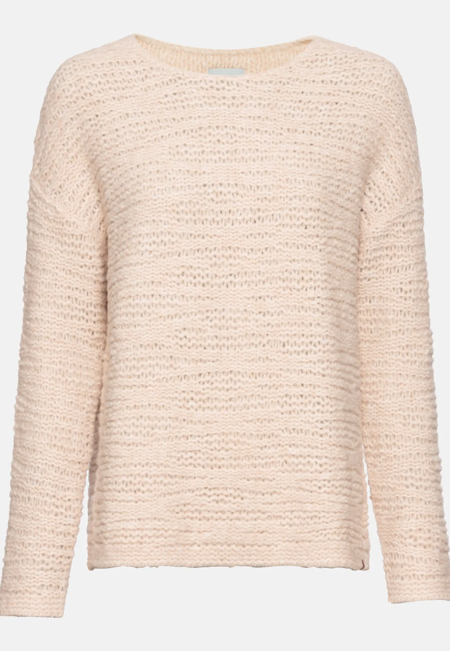 Strickpullover aus recyceltem Polyester