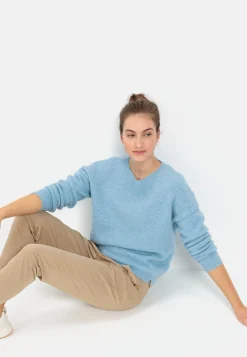 Strickpullover im leichten Oversize Fit