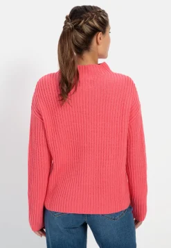 Strickpullover mit Rollkragen