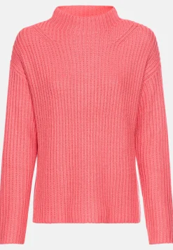 Strickpullover mit Rollkragen