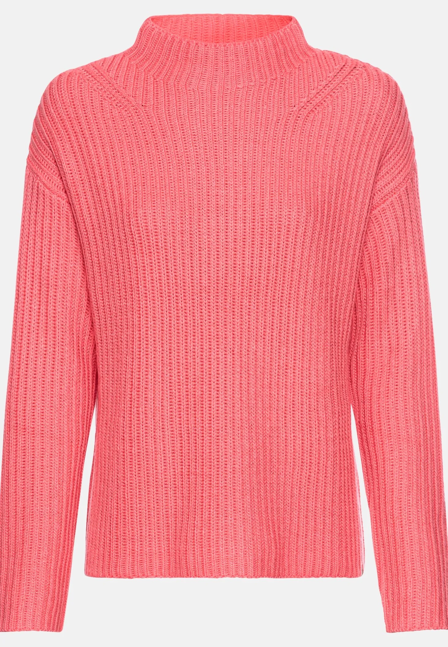 Strickpullover mit Rollkragen